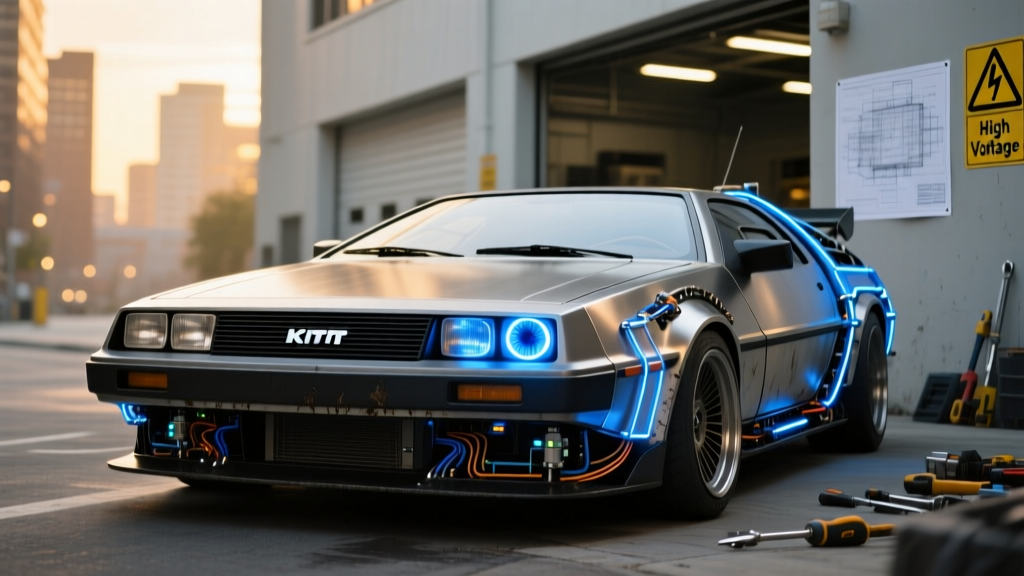 What Is a KITT Car Homemade? Debunking the Myth: Why Real 'Homemade KITT Cars' Don’t Exist — And What You *Can* Actually Build (With Blueprints, Budgets & Safety Warnings)