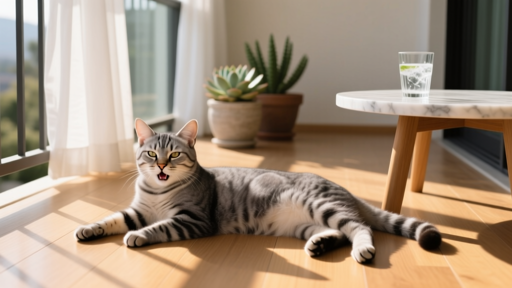 What Cat Behaviors Summer Care Reveals — 7 Subtle Signs Your Cat Is Overheating (and Exactly What to Do Before It Becomes an Emergency)