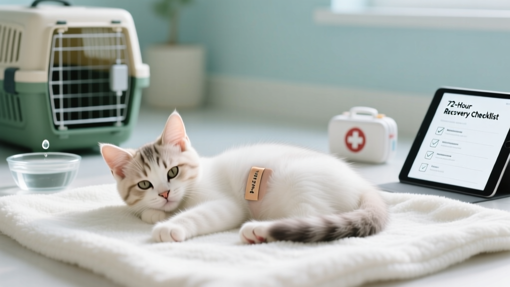 How to Care for Kitten After Being Neutered: The 72-Hour Recovery Checklist Every New Owner Needs (So You Don’t Miss a Critical Sign)