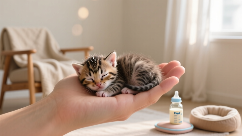 How to Take Care of a Kitten Without Mother: A Step-by-Step Survival Guide (Veterinarian-Approved for Orphaned Kittens Under 4 Weeks)