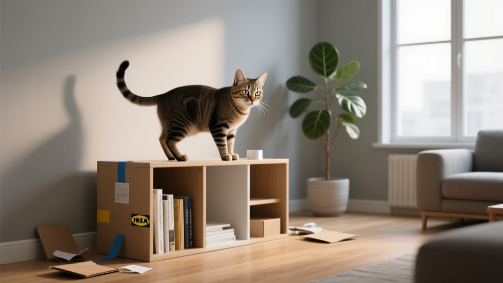 Do Cats Behavior Change IKEA? Yes—Here’s Exactly How New Furniture Triggers Stress, Territory Shifts, and Hidden Anxiety (and What to Do Within 72 Hours)
