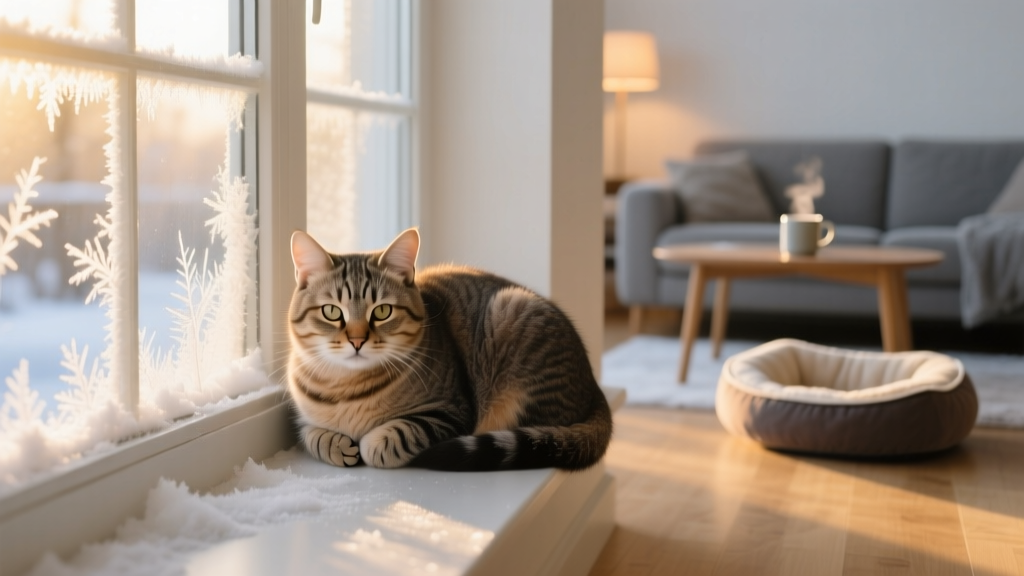 What Cats Behavior Means Winter Care: 7 Subtle Signs Your Cat Is Struggling in the Cold (and Exactly What to Do Before It Becomes a Health Risk)