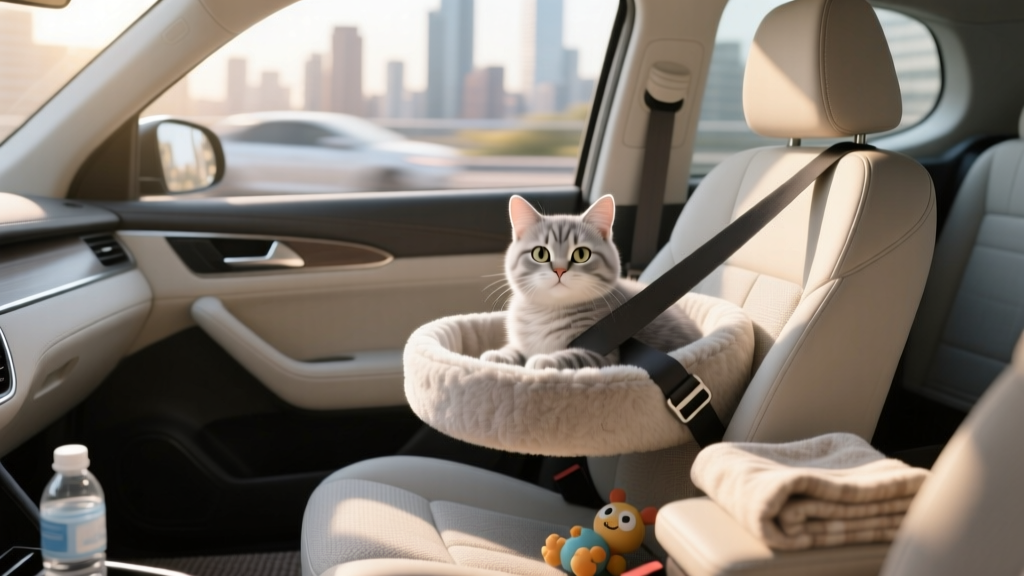 How to Move Kitten Long Car Ride: The 7-Step Calm-First Protocol (Vet-Reviewed) That Prevents Panic, Vomiting & Escape Attempts — Even for First-Time Travelers