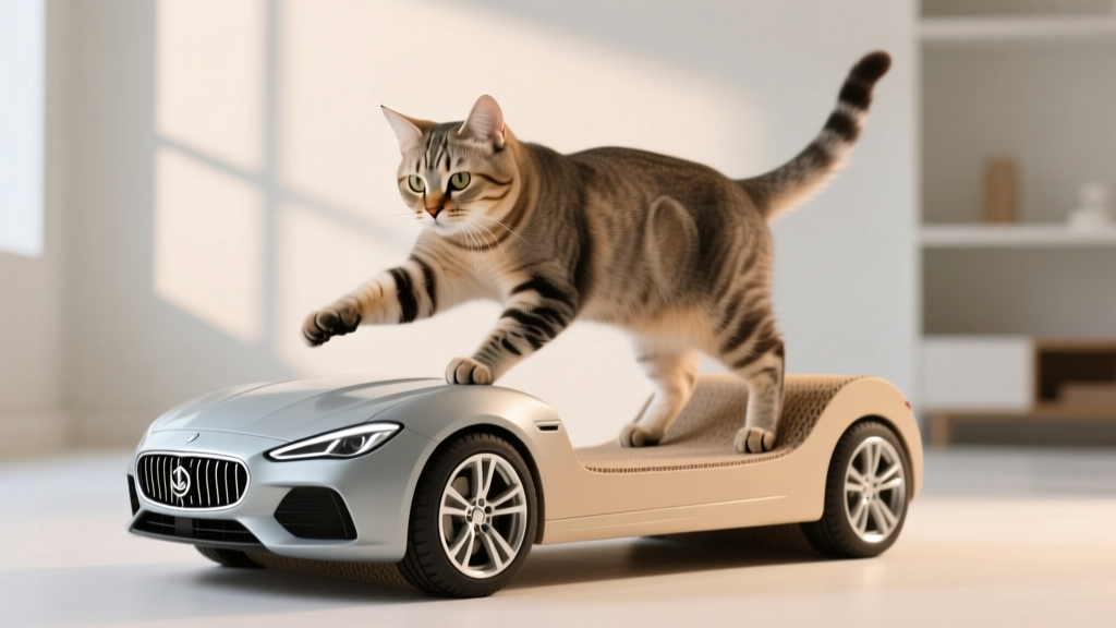 Are There Real Kitt Cars for Scratching? The Truth About Those Viral Cat Car Scratching Toys — What Vets & Feline Behaviorists Say About Safety, Effectiveness, and Why Most Are Just Cute Gimmicks