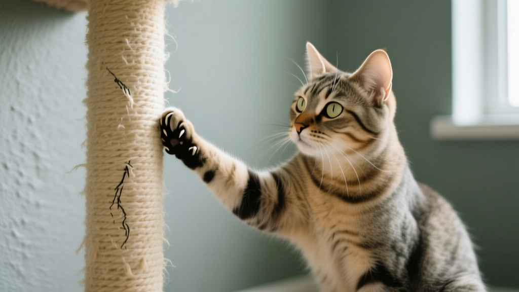 Does spaying cat change behavior for scratching? The truth no vet tells you: it rarely reduces scratching—and here’s what actually works to stop destructive clawing (backed by 7 years of shelter behavior data)