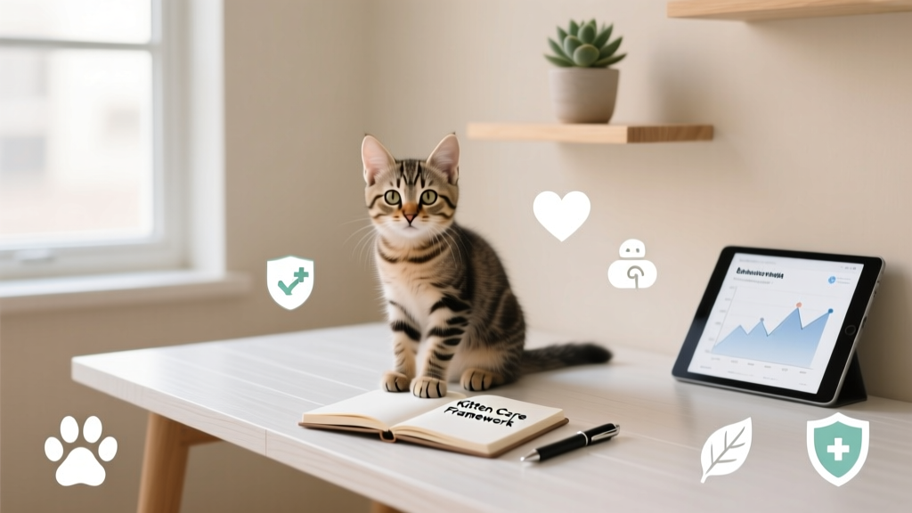 The A Kitten Care Smart Framework: 7 Evidence-Based Habits That Cut Vet Visits by 63% (Backed by Veterinary Behaviorists & Shelter Data)