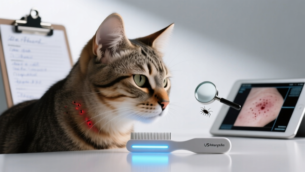 Do Fleas Affect Cats’ Behavior? The Hidden Link Between Itchy Skin, USB-Rechargeable Combs, and Sudden Aggression, Lethargy, or Obsessive Grooming — What Vets *Actually* See in Real Cases