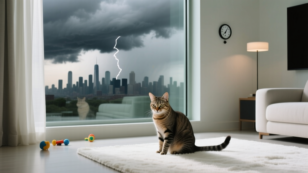 Can Weather Affect Cats Behavior Warnings? 7 Subtle but Serious Signs Your Cat Is Stressed by Barometric Shifts, Humidity, or Storms — and What to Do Before It Escalates