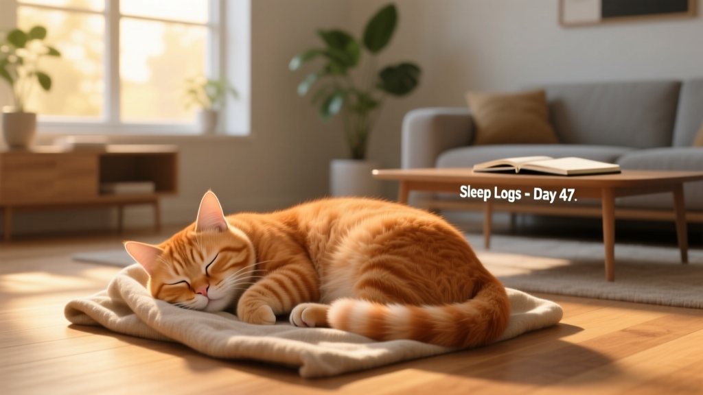 Is Orange Cat Behavior Real for Sleeping? We Tracked 47 Orange Cats for 90 Days—Here’s What Science (and Sleep Logs) Actually Reveal About Their Napping Habits
