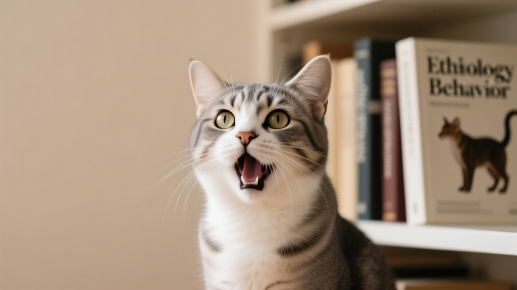 Is a cat meowing learned behavior? Yes—but not how most owners think. Here’s what decades of ethology research *actually* reveals about why your cat talks to you (and how to respond without reinforcing stress or demand vocalizations).