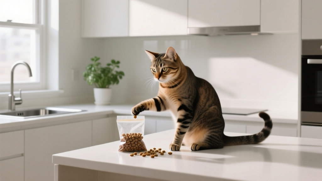 How to Discourage Cat Behavior Dry Food Obsession: 7 Vet-Approved Tactics That Stop Begging, Counter-Surfing, and Food Aggression—Without Starving Your Cat or Buying Expensive Gadgets