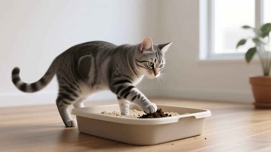 Why Do Cats Cover Their Feces Behavior? The Hidden Survival Instincts, Stress Signals, and What It Really Says About Your Cat’s Well-Being (Not Just ‘Cleanliness’)