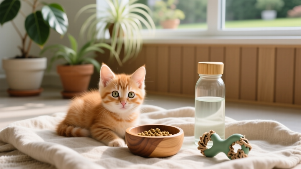 How to Care for a Kitten Organically