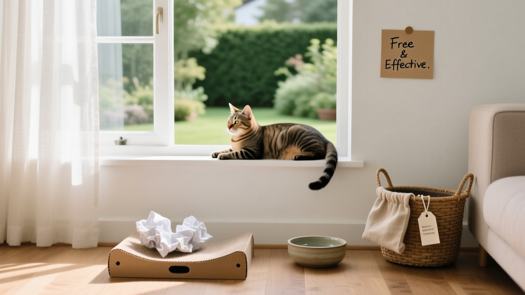 Is cat behavior modification affordable for anxiety? Yes — here’s exactly how to reduce feline stress without draining your wallet: 5 proven low-cost strategies (including free DIY tools, vet-approved timing windows, and when $0 interventions outperform $300+ programs)
