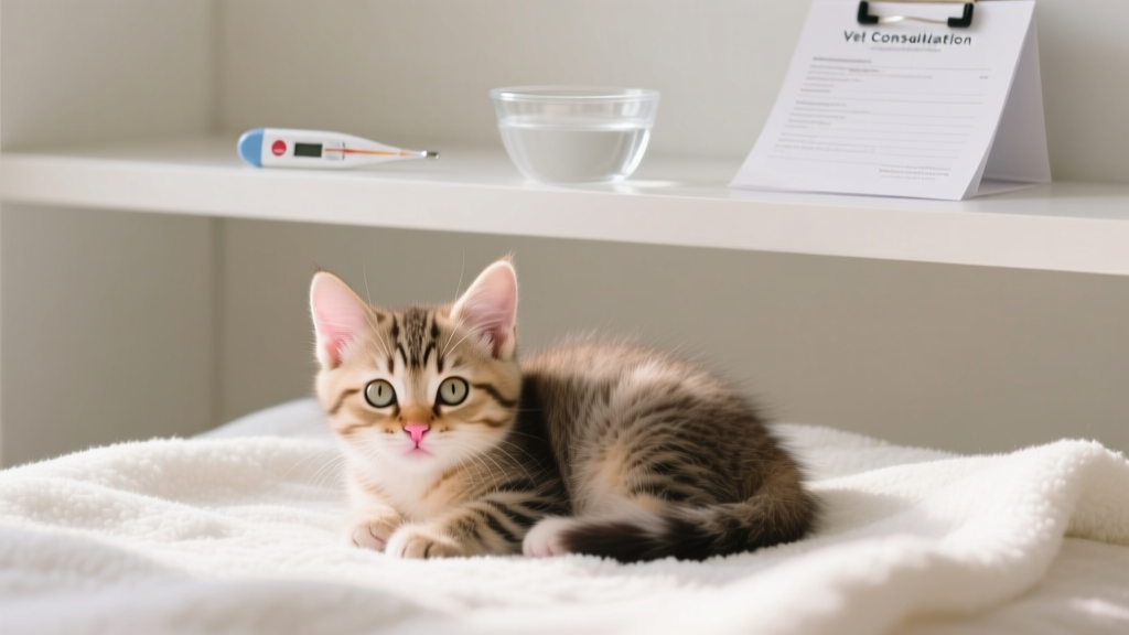 How Do You Care for a Kitten That's Throwing Up? A Step-by-Step Vet-Approved Action Plan for the First 24 Hours (What to Do, What to Skip, and When to Rush to the Clinic)
