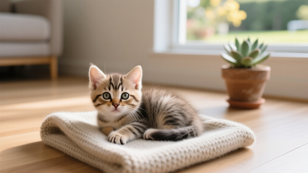 Can you take care of a kitten 8 weeks old? Yes