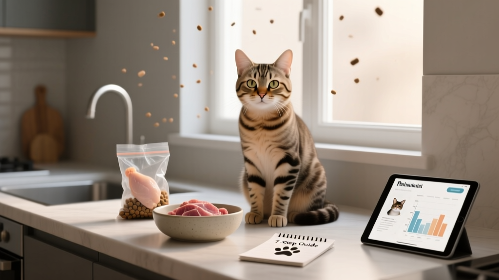 How to Change Cats Behavior Raw Food: A 7-Step Stress-Free Transition Guide That Stops Begging, Hissing, and Food Refusal—Backed by Feline Behaviorists and 12 Years of Real-Home Case Studies