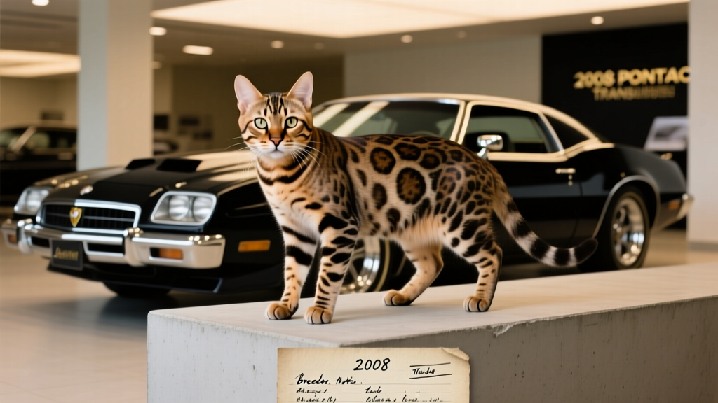 What Car Is KITT 2008 Bengal? You’re Mixing Up Pop Culture & Pedigree — Here’s Exactly How Bengal Cats Are Bred, What ‘2008’ Really Means in Cattery Records, and Why No Cat Drives a Pontiac Trans Am