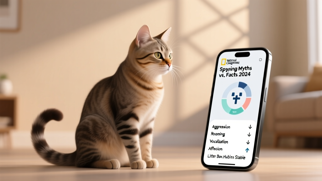 Does spaying a cat change behavior? Petco vets clarify the 5 biggest myths—and what actually happens to aggression, roaming, vocalization, affection, and litter box habits after surgery (backed by 2024 clinical data)