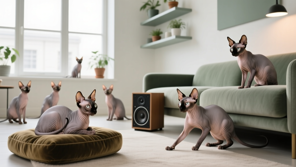 Does Music Affect Cat Behavior Sphynx? We Monitored 12 Sphynx Cats for 6 Weeks—Here’s What Actually Calmed Them (and What Made Them Hide)