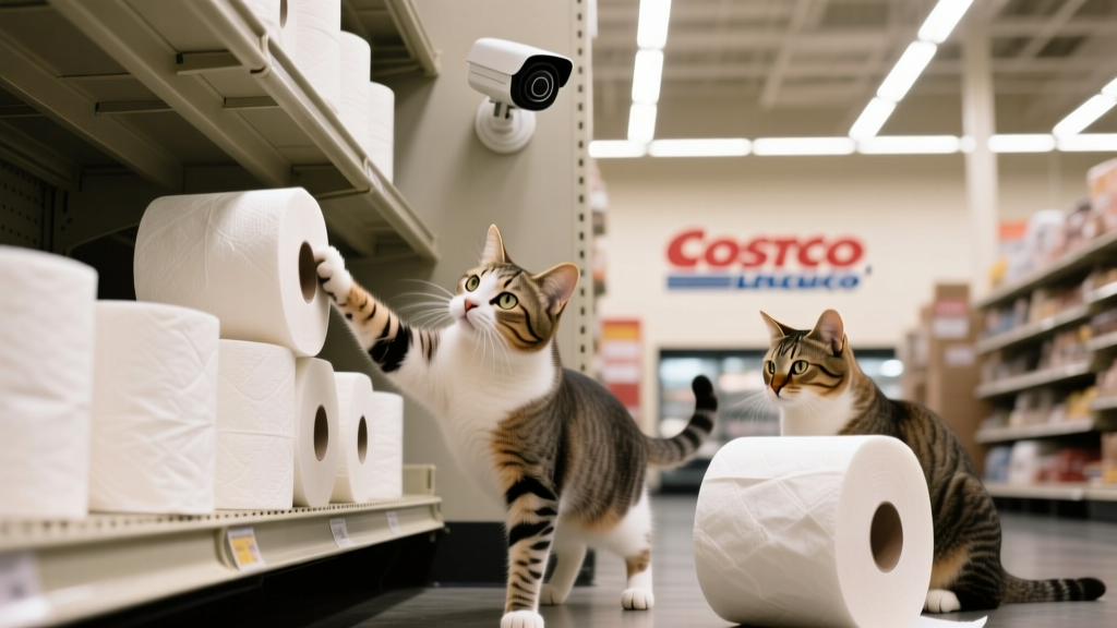 What Are Cat Behaviors Costco Shoppers *Actually* See — And Why Your New Adopted Cat Is Knocking Things Off Shelves, Staring at Walls, or Hiding in Bulk Paper Towel Aisles (A Vet-Reviewed Behavior Decoder)