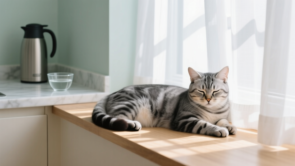 What Cat Behaviors Mean Summer Care: 7 Subtle Signs Your Feline Is Overheating, Stressed, or Dehydrated — And Exactly What to Do Before It Becomes an Emergency