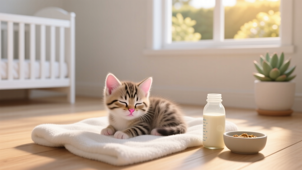 How to Care for My 4 Week Old Kitten: The 7 Non-Negotiable Health & Feeding Steps Every New Owner Misses (And Why Skipping #3 Could Cost You $300+ in Vet Bills)