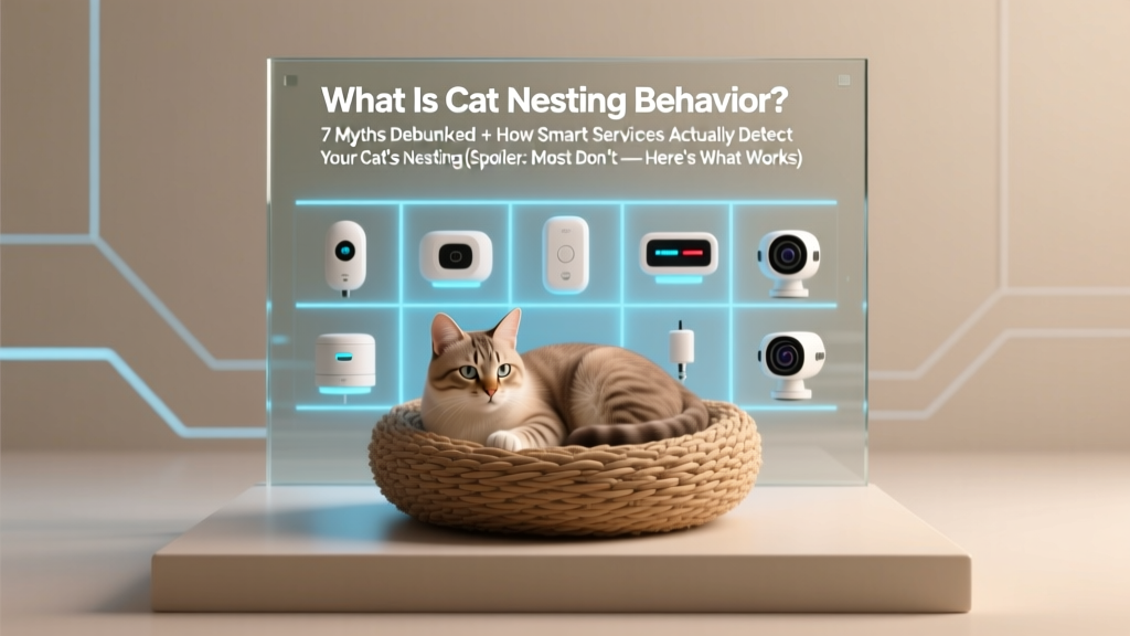 What Is Cat Nesting Behavior Electronic? 7 Myths Debunked + How Smart Devices *Actually* Detect Your Cat’s Nesting (Spoiler: Most Don’t — Here’s What Works)