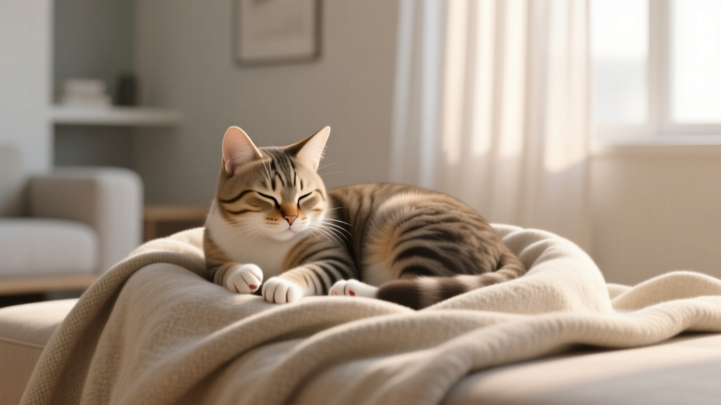 What Is Cat Nesting Behavior vs Kneading, Hoarding & Maternal Nesting? 7 Key Differences You’re Probably Misreading (and Why It Matters for Your Cat’s Stress Levels)