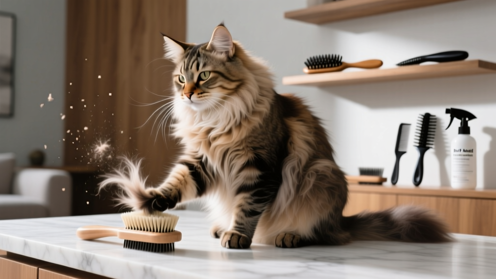 Who Voiced KITT the Car for Grooming? You’re Asking the Wrong Question — Here’s What Every Long-Haired Cat Owner *Actually* Needs to Know About Brushing, Shedding Control, and Avoiding Matting Tragedies