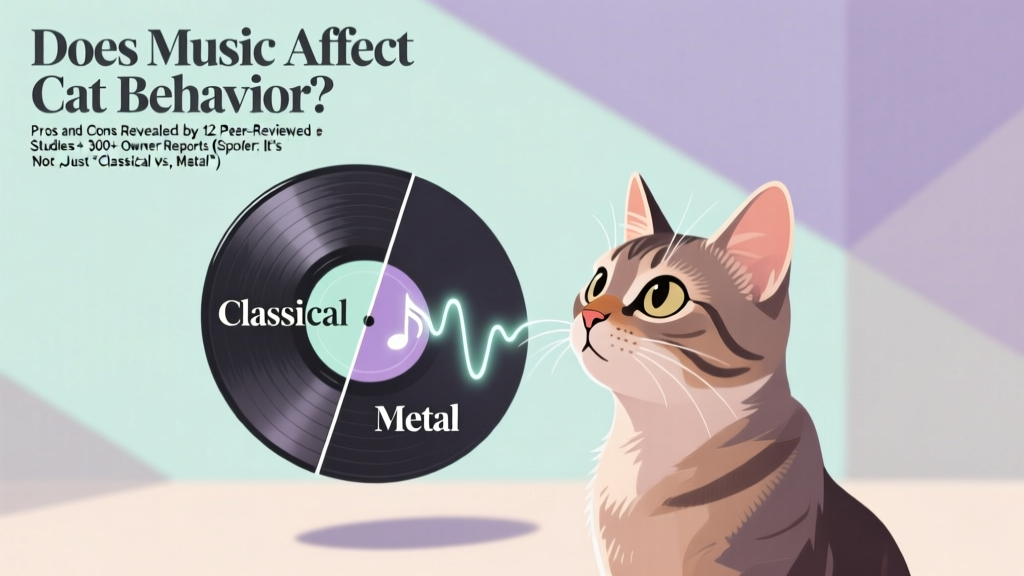 Does Music Affect Cat Behavior Pros and Cons? What 12 Peer-Reviewed Studies + 300+ Owner Reports Reveal (Spoiler: It’s Not Just ‘Classical vs. Metal’)