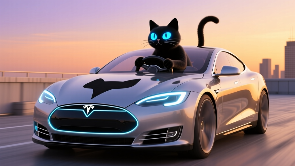 Who Owns the Original KITT Car for Climbing? The Shocking Truth Behind That Viral Cat-Driving Tesla Meme (And Why Your Cat Would Never Actually Drive One)