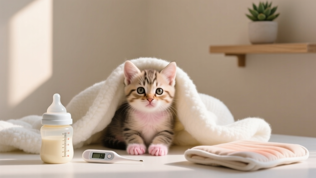 How to Take Care of a 4-Week-Old Kitten: The Exact Feeding Schedule, Warmth Protocol, and Health Checks You’re Missing (That Could Save Its Life)