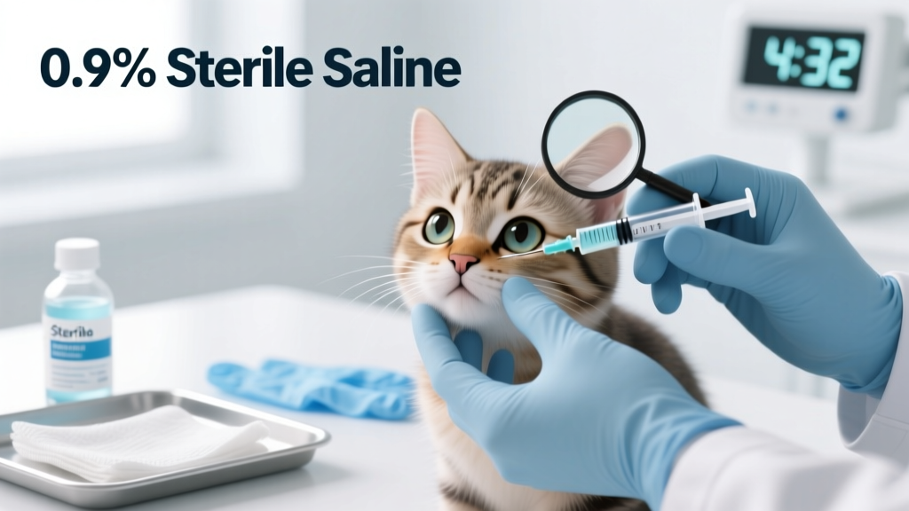 How to Make Saline Solution for a Kitten's Eye Care: A Vet-Approved, Sterile 3-Step Method That Prevents Infection, Avoids Irritation, and Takes Less Than 5 Minutes (No Boiling Mistakes or Tap Water Risks)