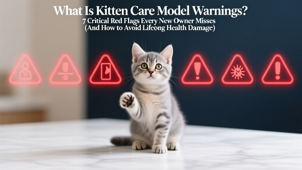 What Is Kitten Care Model Warnings? 7 Critical Red Flags Every New Owner Misses (And How to Avoid Lifelong Health Damage)