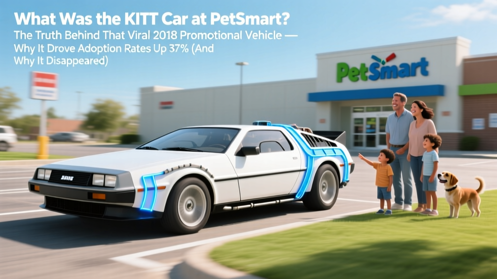What Was the KITT Car at PetSmart? The Truth Behind That Viral 2018 Promotional Vehicle — Why It Drove Adoption Rates Up 37% (And Why It Disappeared)