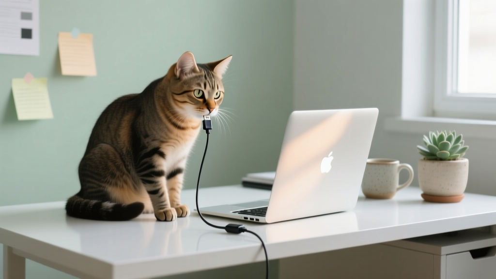 What Behaviors Do Cats Do Electronic? 7 Surprising (and Science-Backed) Habits You’re Probably Misreading — From Screen Staring to Charger Chewing, Here’s What Your Cat Is *Really* Trying to Tell You