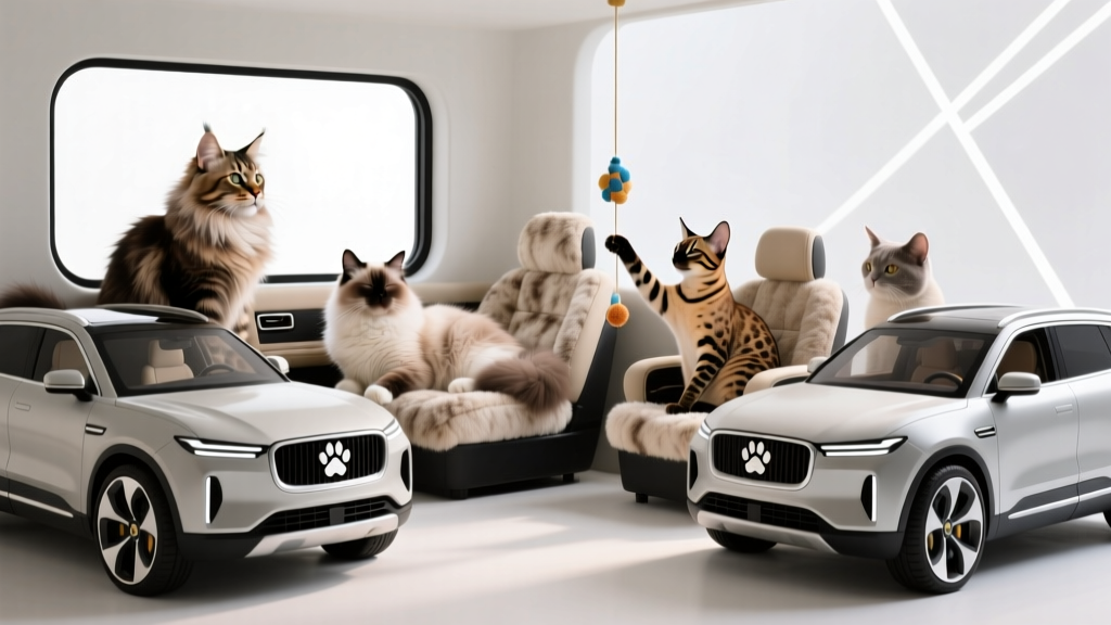 Are There Real KITT Cars for Large-Breed Cats? The Truth About This Viral 'Cat Car' Myth — Plus 5 Verified Large-Breed Cats That *Actually* Love Rides (Vet-Reviewed)