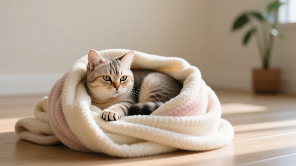 What Is Cat Nesting Behavior Small Breed? 7 Surprising Reasons Your Tiny Cat Burrows, Curls, and Hoards Blankets (And When It Signals Stress)