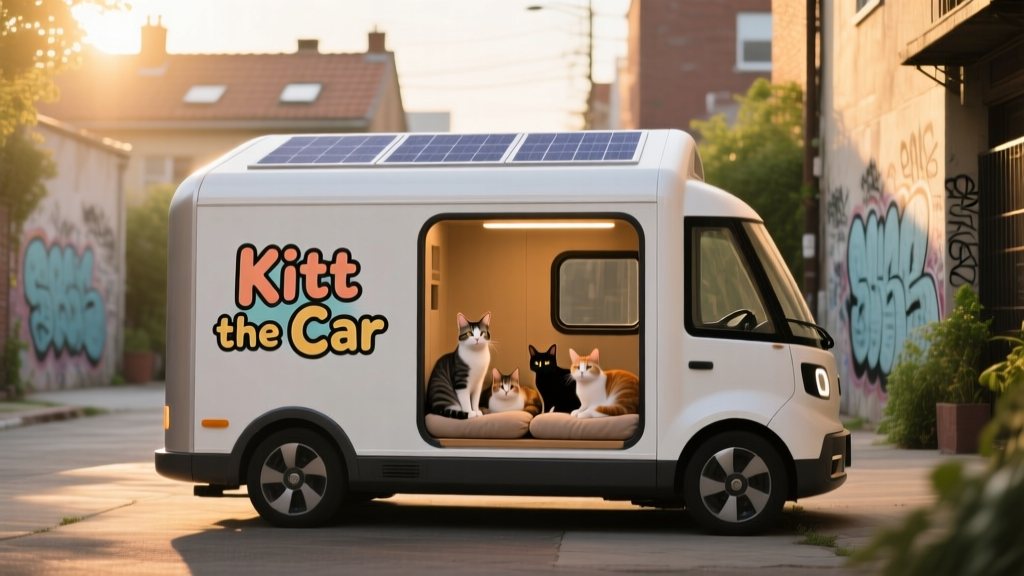 Who Owns Kitt the Car for Stray Cats? The Truth Behind the Viral Mobile Shelter — And Why It’s Not a Company, Celebrity, or Single Founder (But Something Far More Powerful)