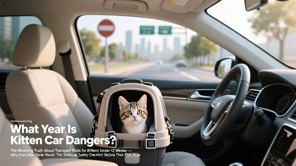 What Year Is Kitten Car Dangers? The Shocking Truth About Transport Risks for Kittens Under 12 Weeks — Why Every New Owner Needs This 5-Minute Safety Checklist Before Their First Ride