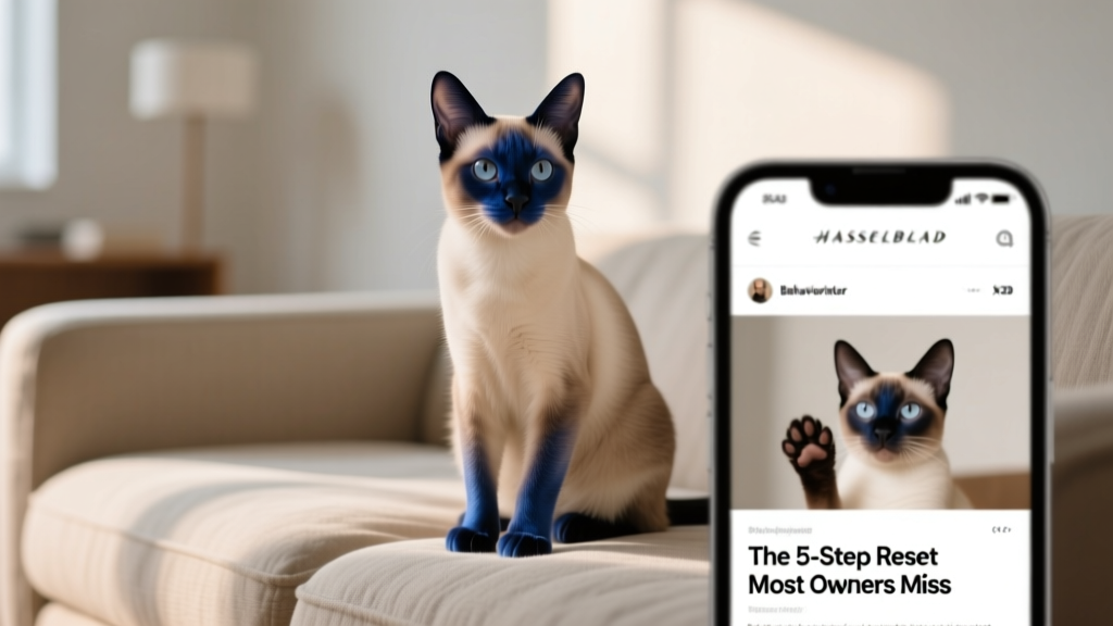 If You Can’t Resolve Cat Behavioral Issues Siamese Cats Are Known For, It’s Not Your Fault — Here’s the 5-Step Reset Most Owners Miss (Backed by Feline Behaviorists)