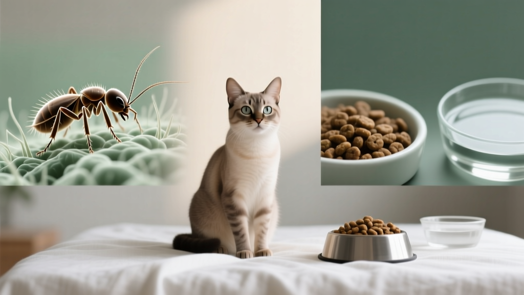 Do Fleas Affect Cats’ Behavior — and Does Going Grain-Free Actually Help? The Truth Behind Itching, Anxiety, and Diet Myths Veterinarians Want You to Know