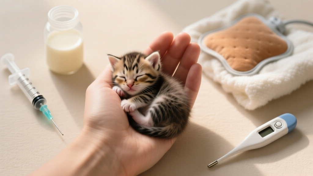 How to Care for a Newborn Kitten Without Mom: A Step-by-Step Lifesaving Guide (Veterinarian-Reviewed, With Real-Time Feeding Schedules & Warning Signs You Can’t Ignore)