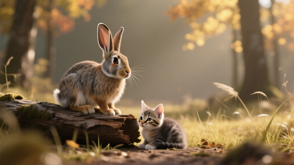 Will a wild rabbit take care of an abandoned kitten? The heartbreaking truth no one tells you: why cross-species maternal behavior almost never happens—and what to do *immediately* instead (3 vet-confirmed steps that save lives)