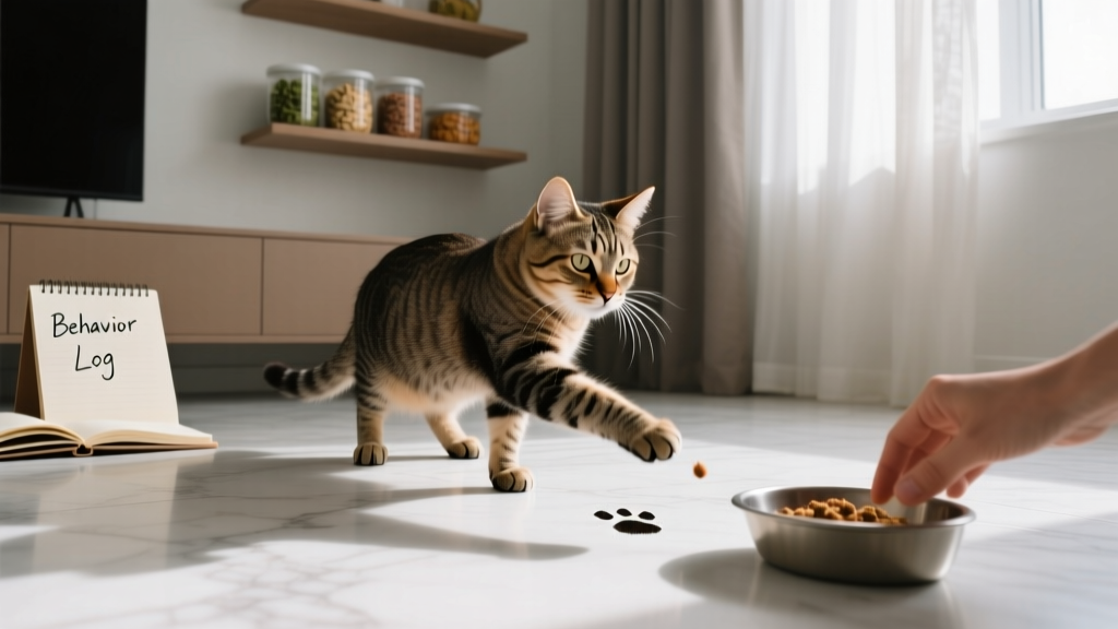 How to Study Cat Behavior Raw Food: A Step-by-Step Ethnographer’s Guide for Owners Who’ve Noticed Sudden Pouncing, Obsessive Licking, or Midnight Howling After Switching Diets — No Vet Degree Required