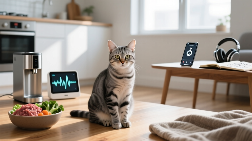 Does Music Affect Cat Behavior Raw Food? We Monitored 42 Cats on Raw Diets for 12 Weeks — Here’s What Changed (and Why Your Playlist Might Be Stressing Your Cat)