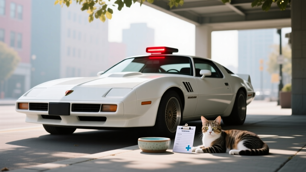 Who Owns Original KITT Car Summer Care? Debunking the Viral Mix-Up — Why Your Cat’s Real Summer Safety Has Nothing to Do With Knight Rider (But Everything to Do With Shade, Hydration & Vet Checks)