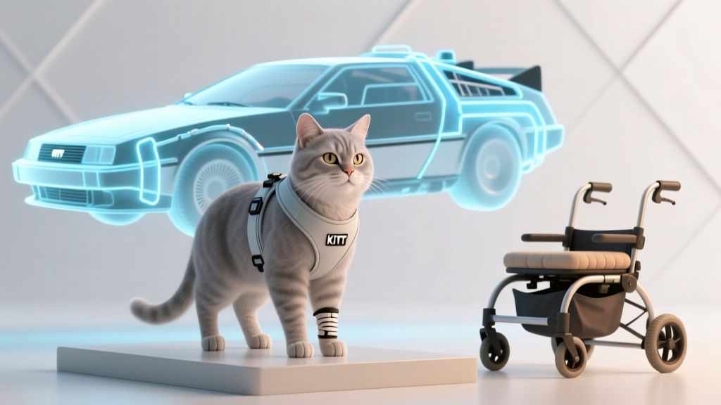 What Was the KITT Car for Senior Cats? Debunking the Viral Myth—and Revealing the Real Mobility Aids That Actually Help Arthritic, Weak, or Post-Surgery Older Cats Stay Active, Comfortable, and Independent