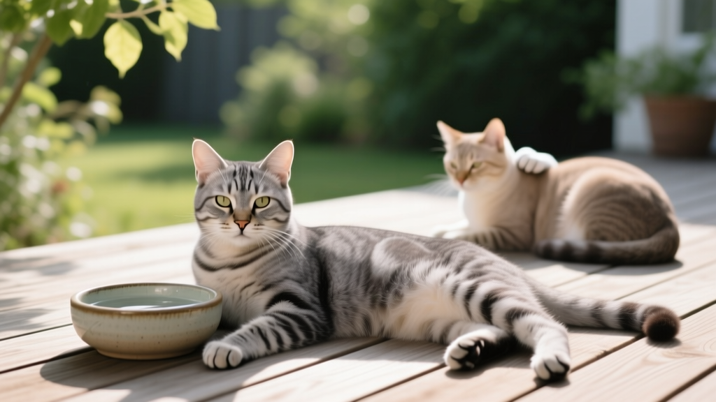 Can Cats Show Homosexual Behavior Summer Care? The Truth About Feline Social Behavior, Heat Stress Risks, and What Your Cat’s Mounting Really Means — Veterinarians Explain Why Mislabeling It Hurts Their Well-being
